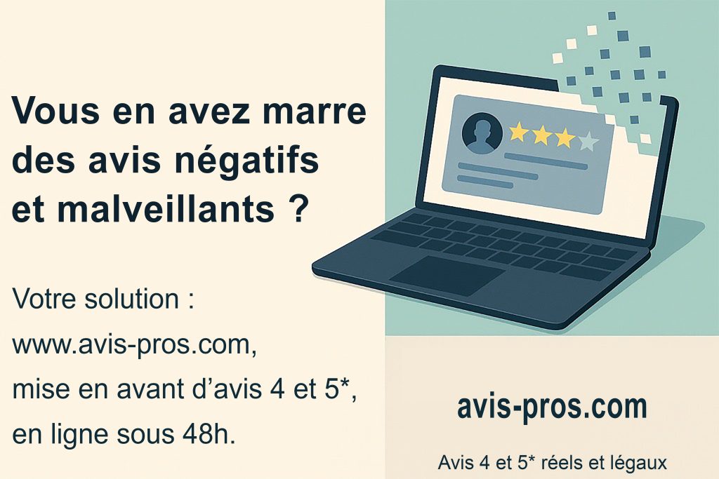 supprimer des avis négatifs